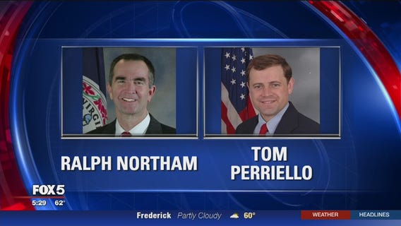 Fundraising numbers released in Va. gov. race