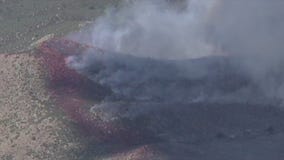 Grapevine Fire: Evacuations ordered as crews battle blaze