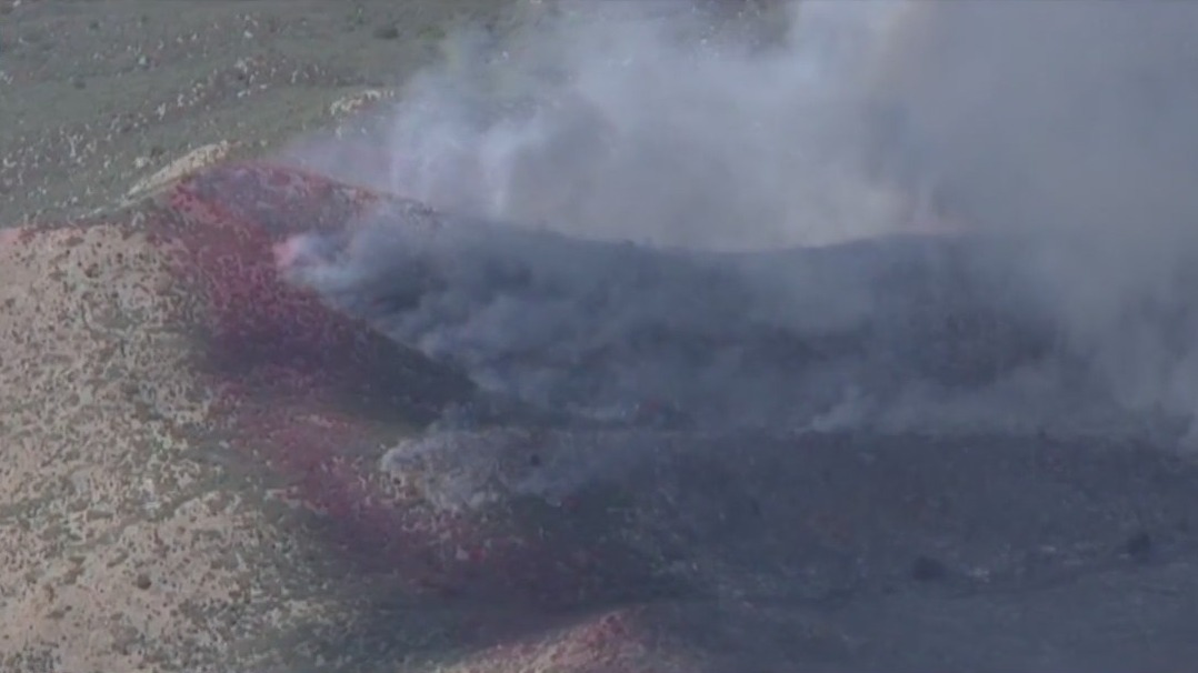 Grapevine Fire: Evacuations ordered as crews battle blaze