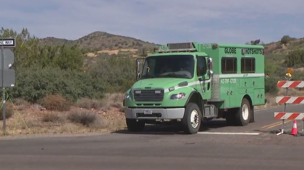 A look at the wildfires burning in Arizona