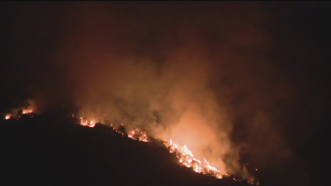 Diamond Fire burns over 1,000 acres