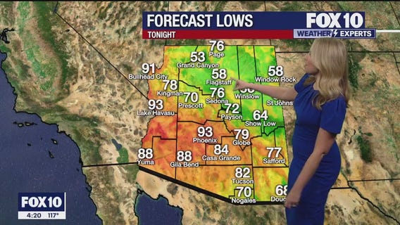 4 p.m. Weather Forecast - 7/25/23