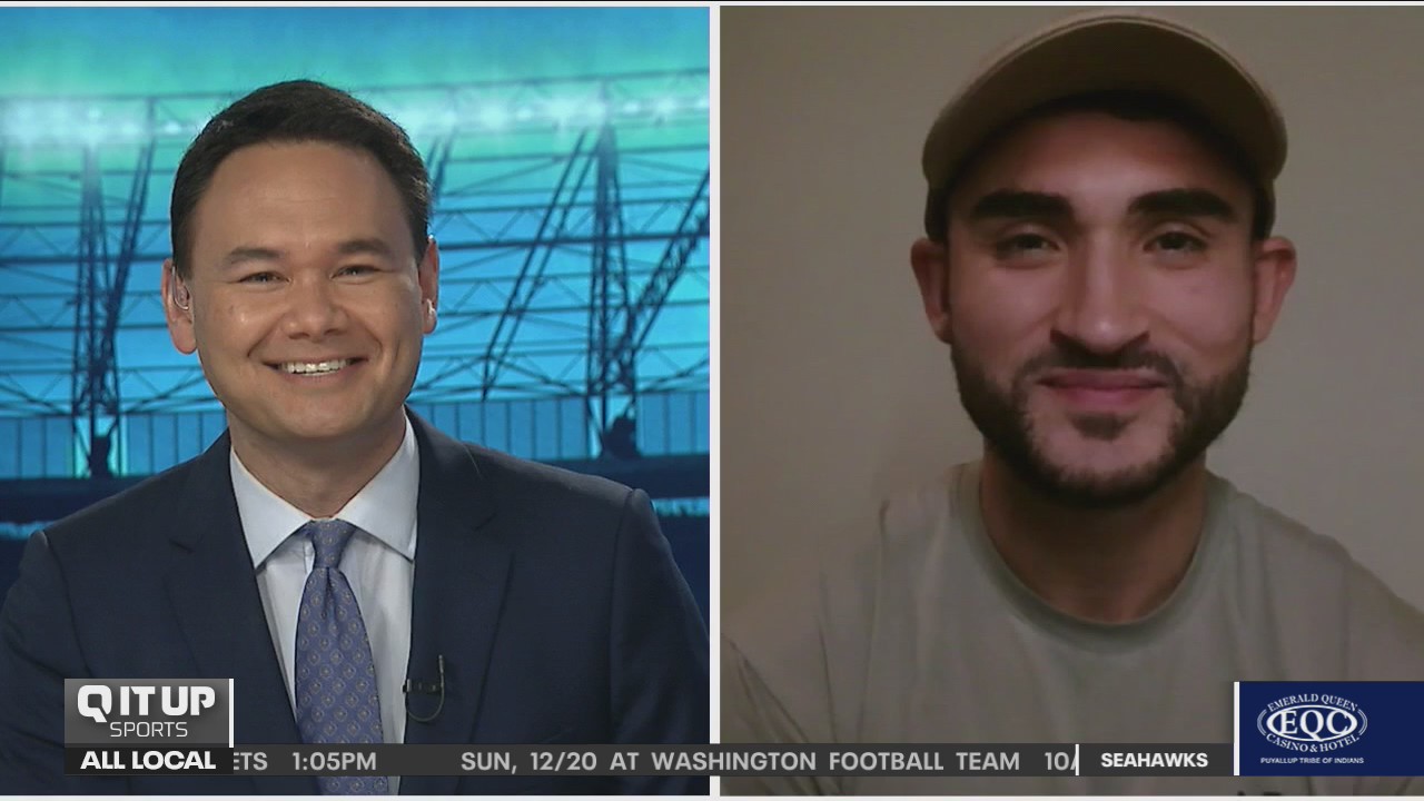 Sounders FC midfielder Cristian Roldan previews FC Dallas playoff match on "Q It Up Sports"