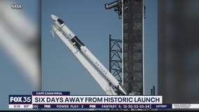 Days away from historic launch at Cape Canaveral