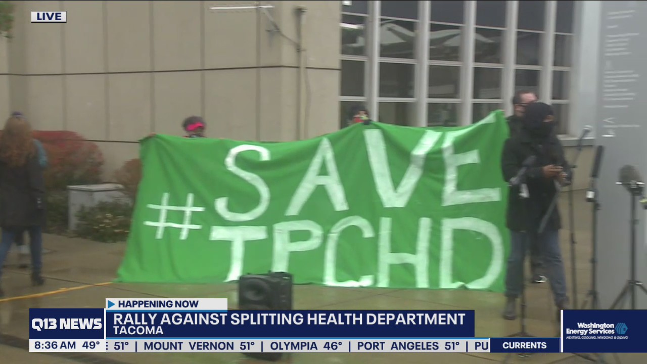 Rally to save Tacoma-Pierce County Health Department