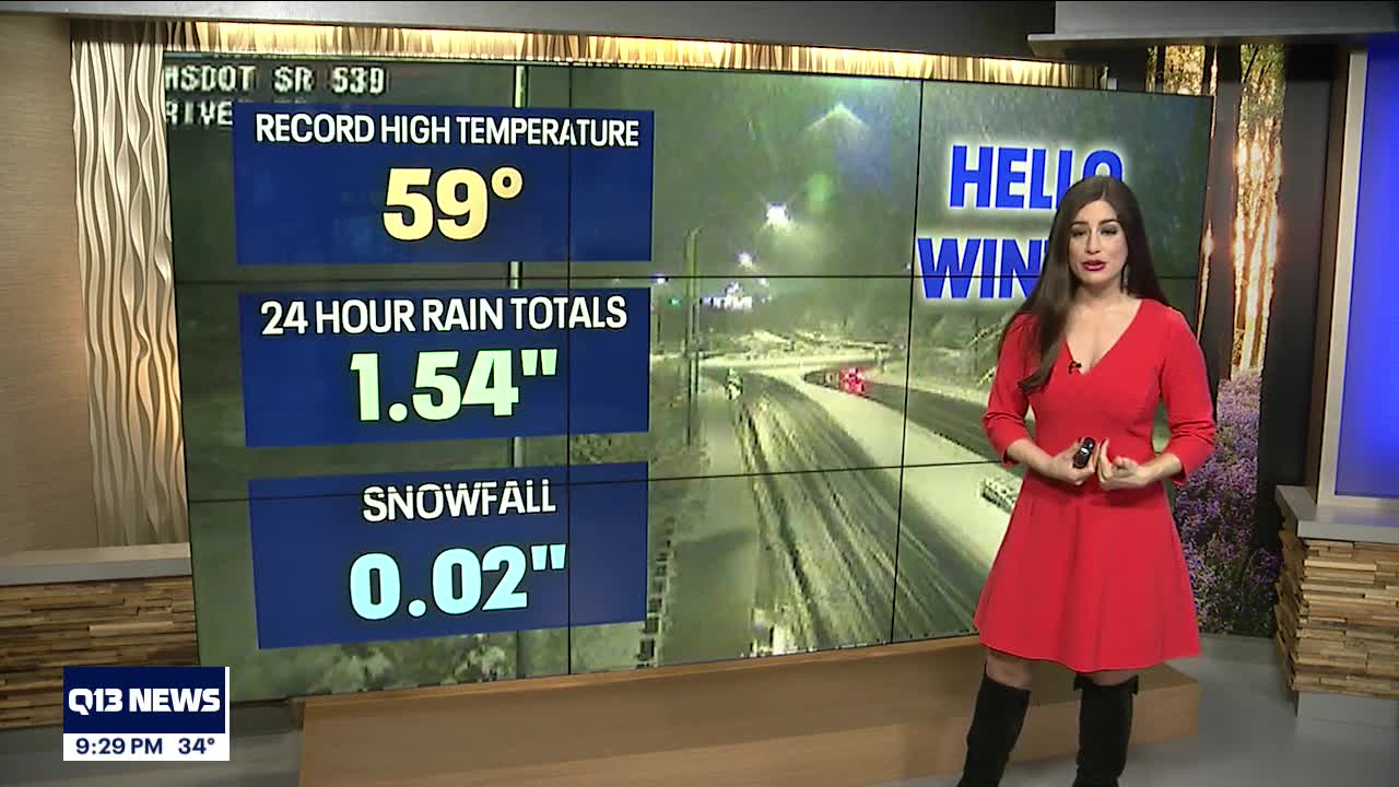 Slick roads expected Tuesday morning after snowfall Monday