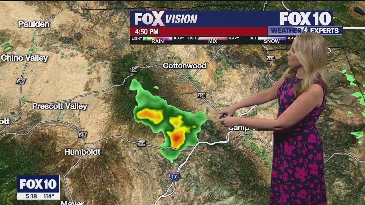 5PM Weather Forecast - 7/27/2023