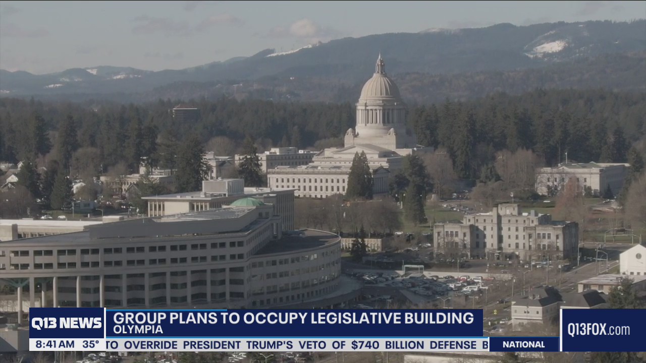 Group plans to occupy state Capitol