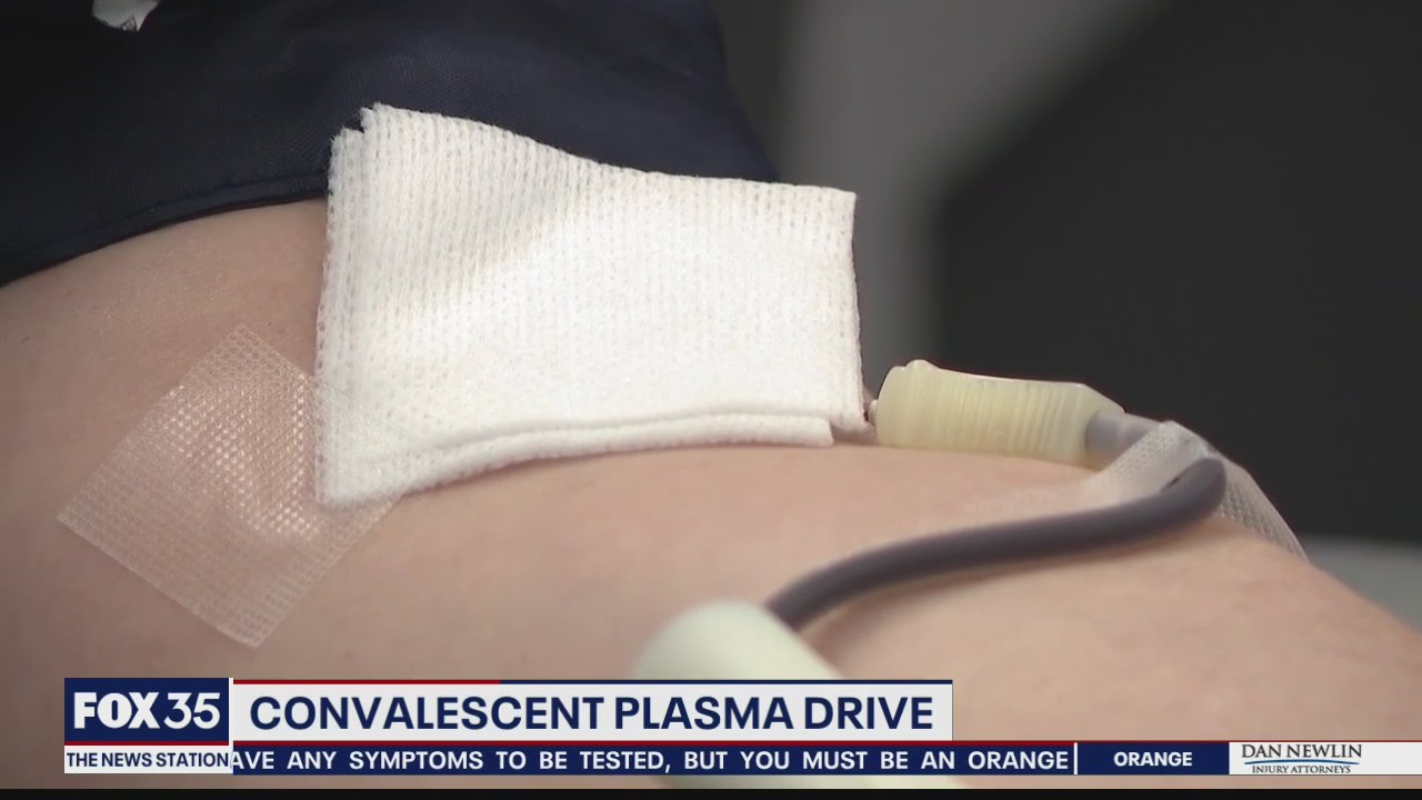 Convalescent plasma donations sets record