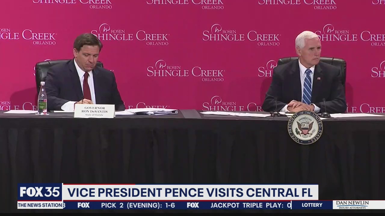 Vice President Pence visits Orlando