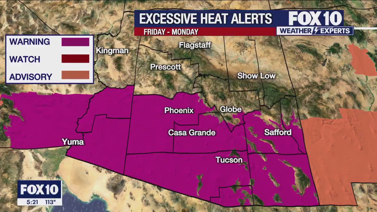 5PM Weather Forecast - 8/4/2023