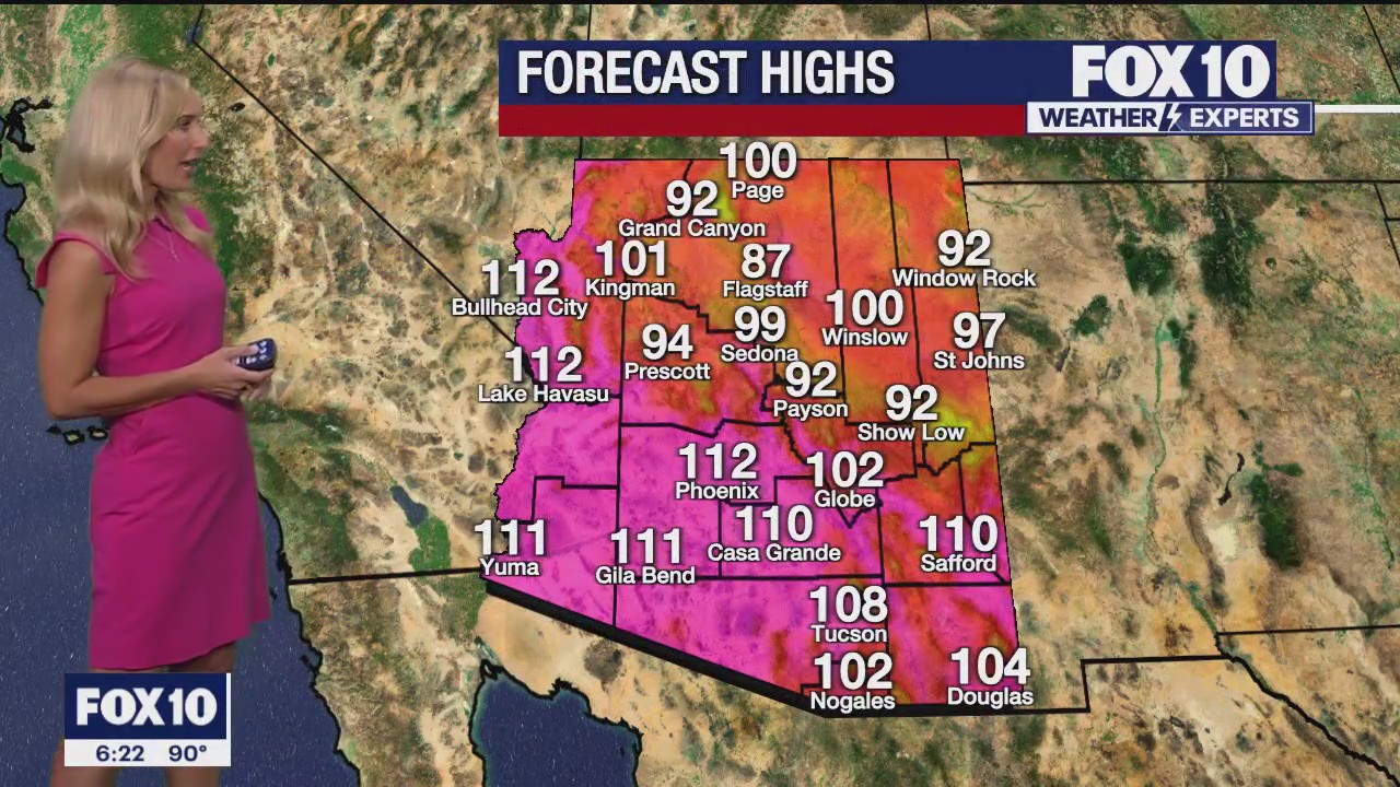 Morning Weather Forecast - 8/6/23
