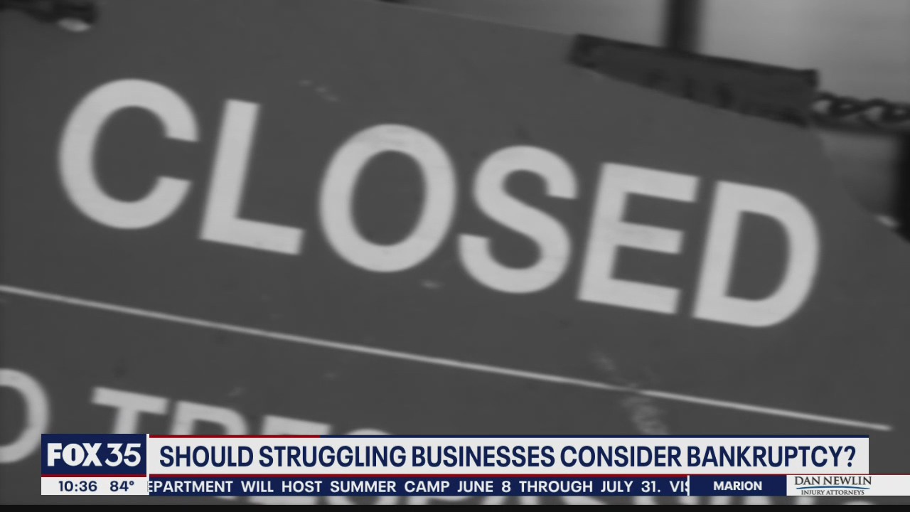 Should small business owner consider bankruptcy?
