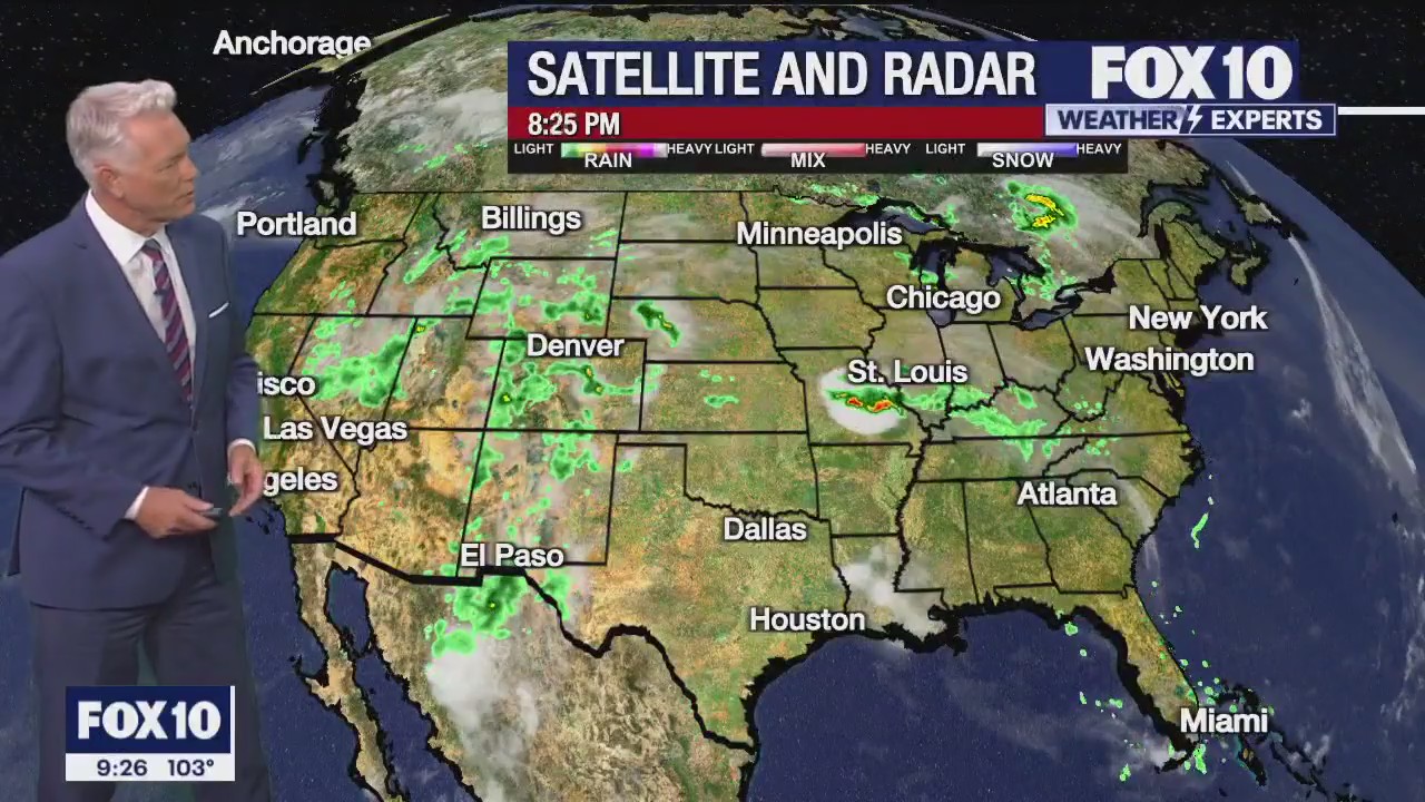 Evening Weather Forecast - 8/2/2023