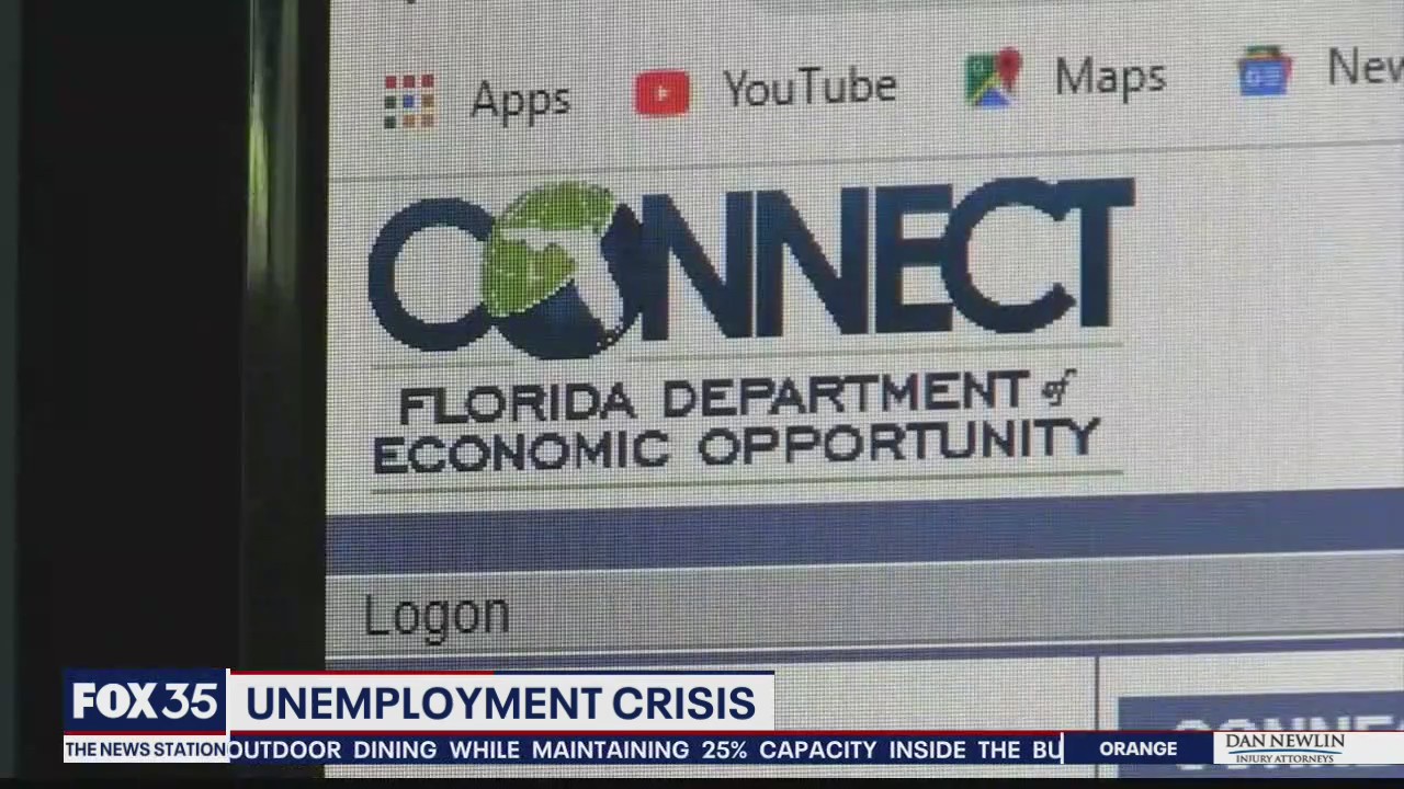 New issue encountered with Florida unemployment website