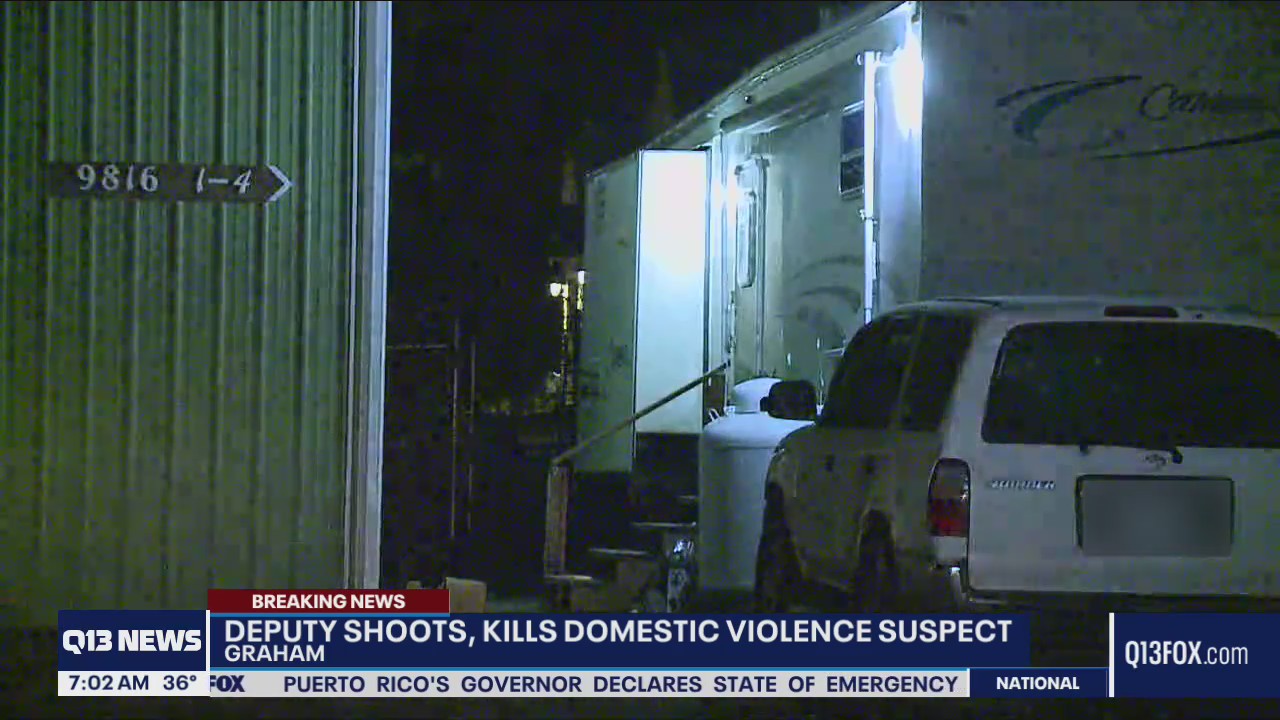 Deputies kill domestic violence suspect