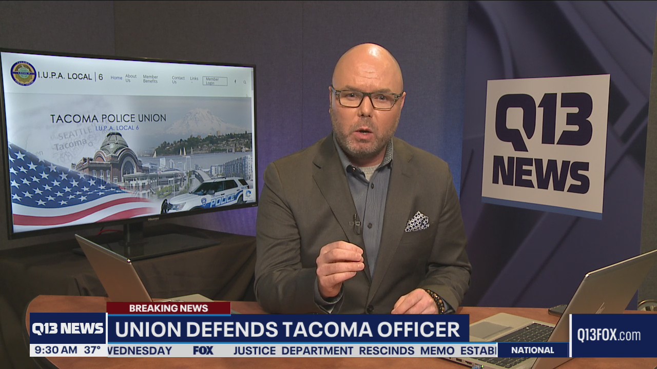 Police union defends Tacoma officer
