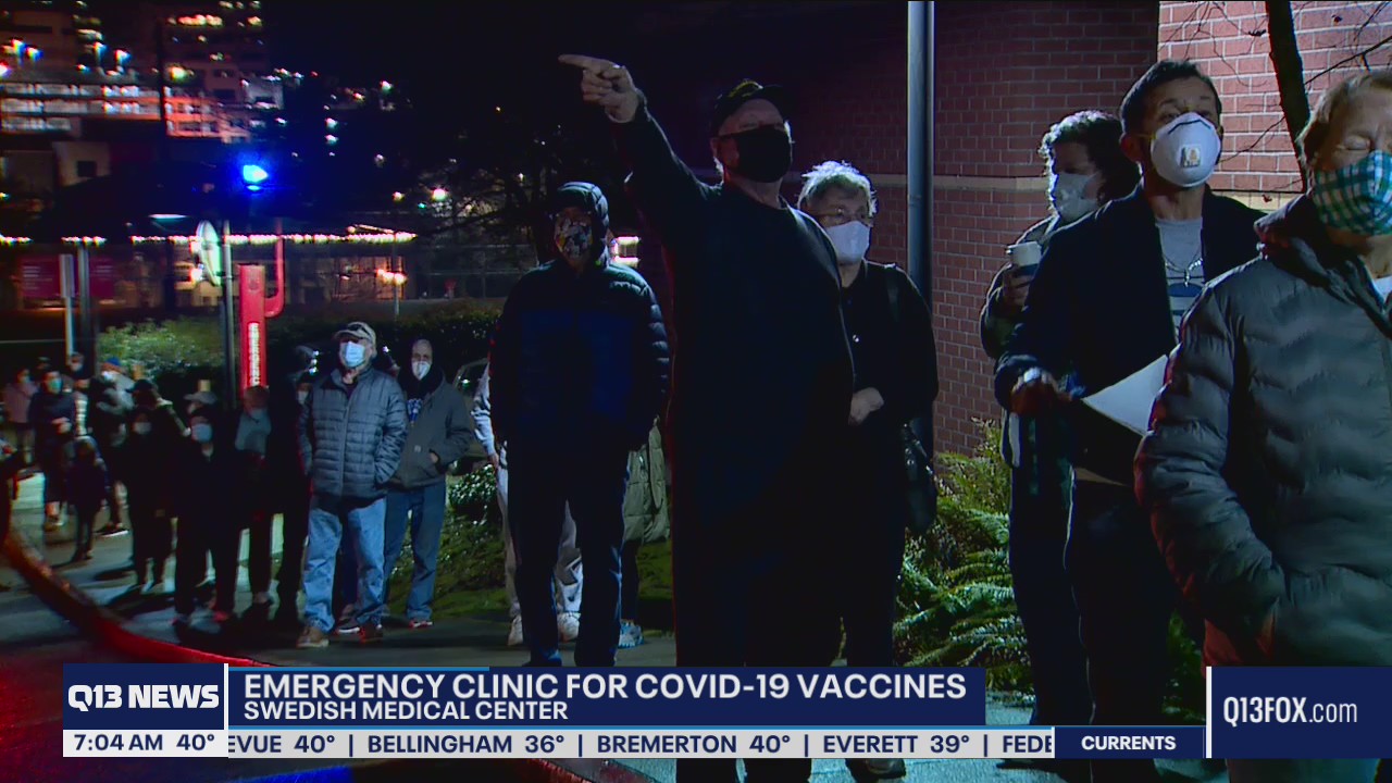 Hundreds vaccinated at emergency overnight vaccine clinic
