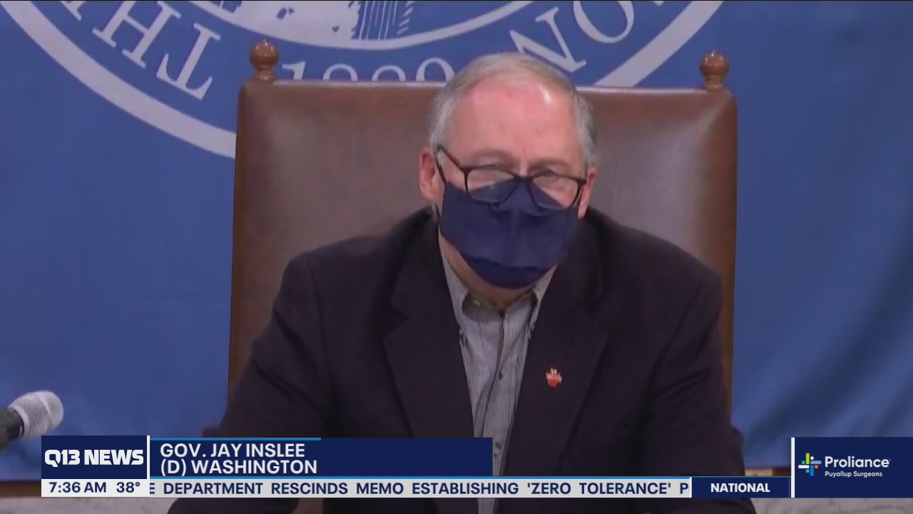 Inslee says no early vaccines planned for teachers