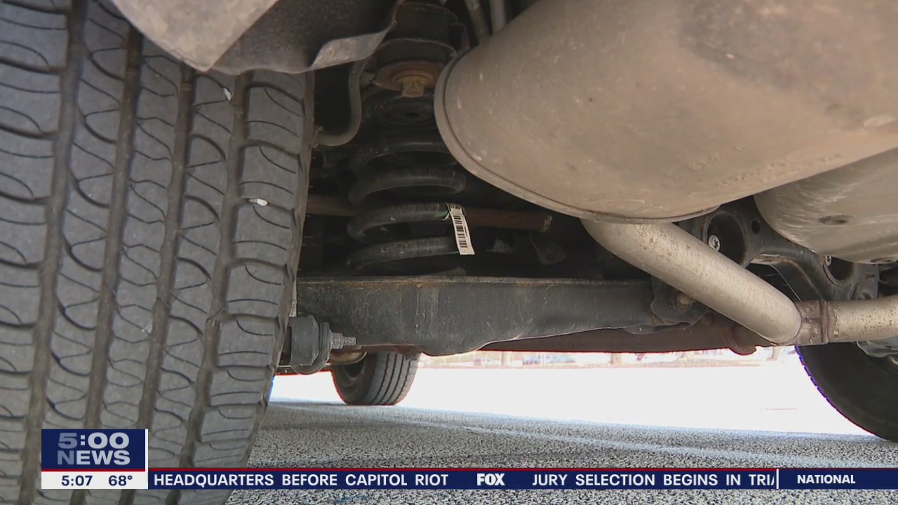 Cherry Hill reporting an uptick in catalytic converter thefts, as the rest of the nation sees the same