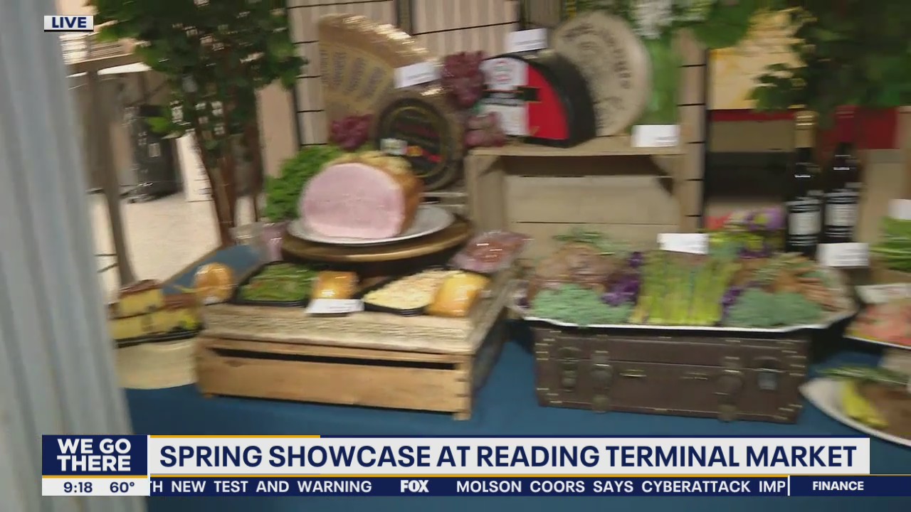 Spring Showcase gets underway at Philadelphia's Reading Terminal Market