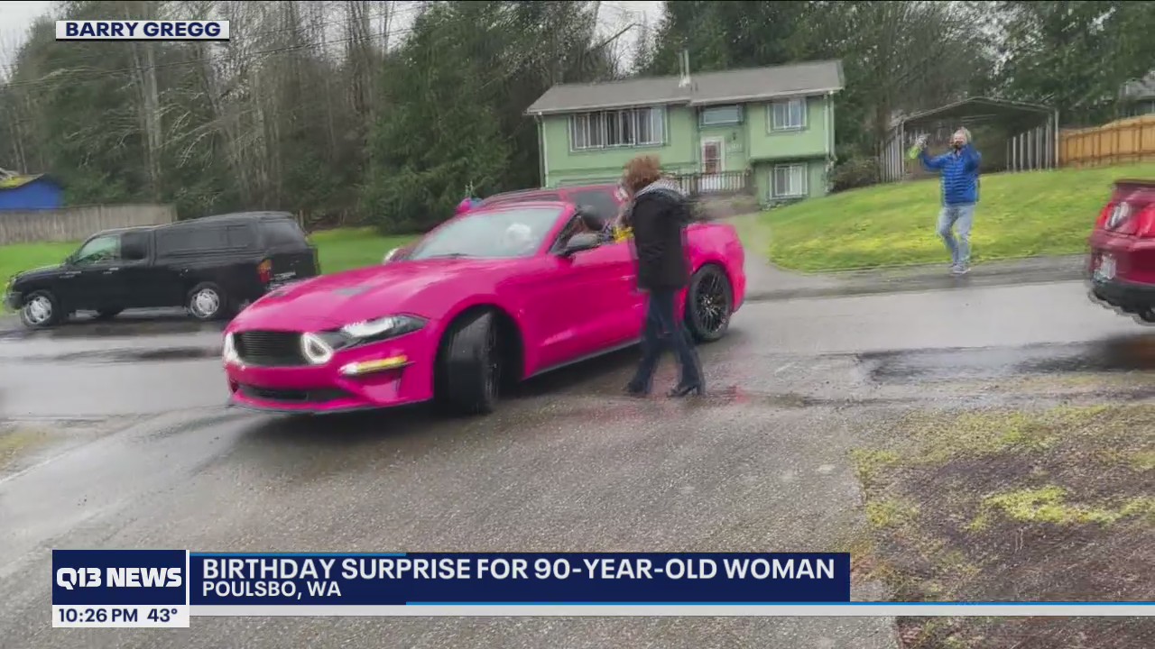 A sweet birthday surprise