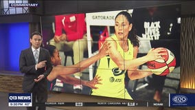 Commentary: Time to make history. Build the statue of Sue Bird now, while she's still playing