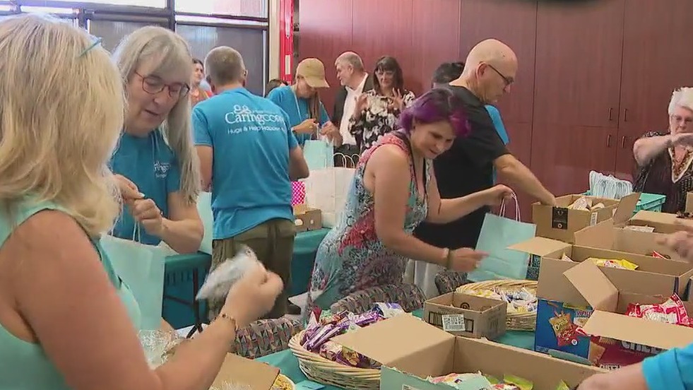 Summer Caring Caravan brings joy to those at home