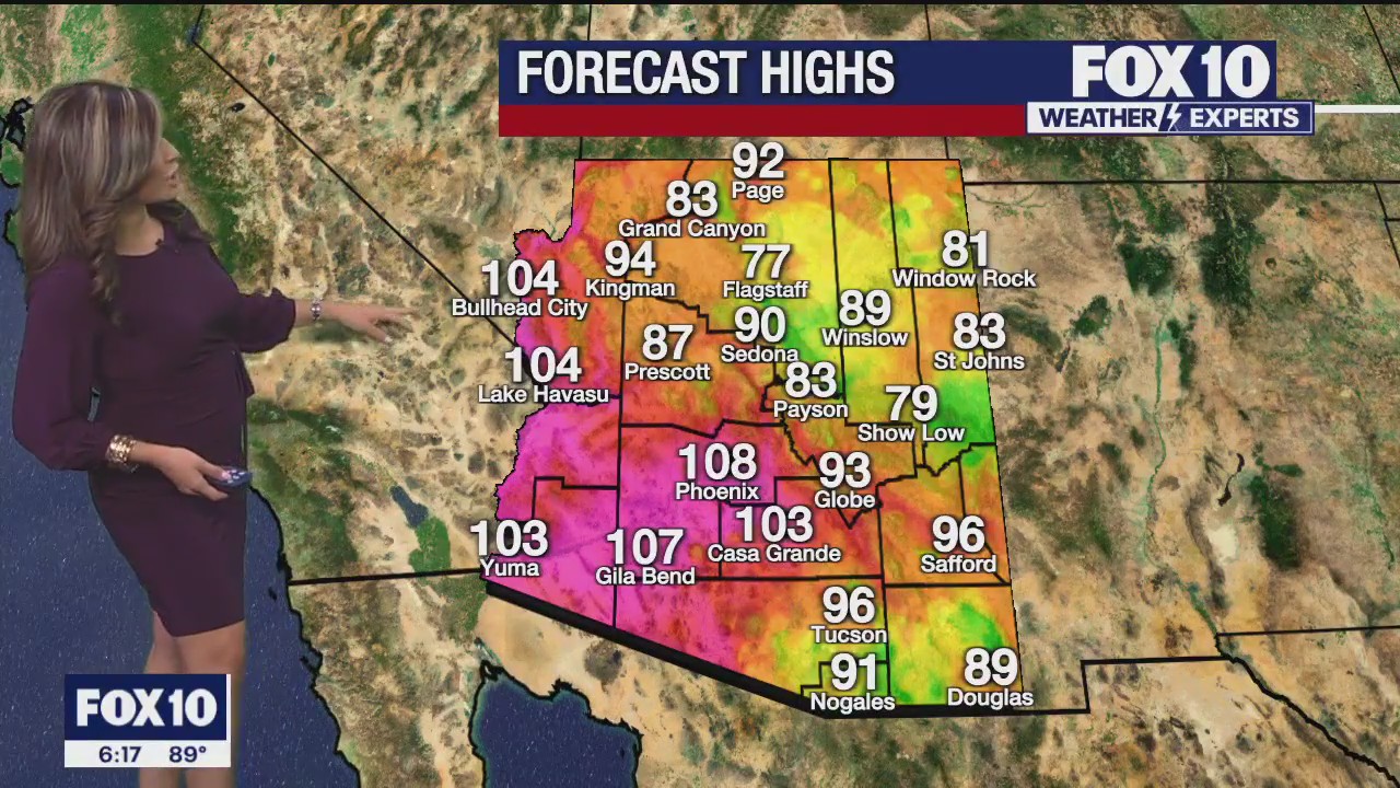 Morning Weather Forecast - 8/11/23
