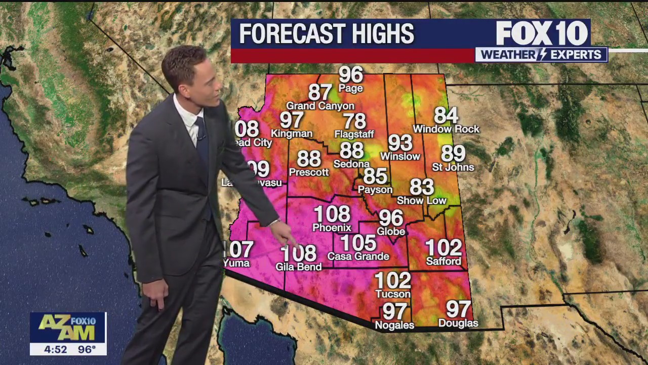 Morning Weather Forecast - 8/8/23