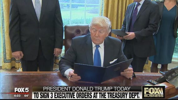 FOX Business Beat: Trump signs Executive Orders; ?limb loss? bears