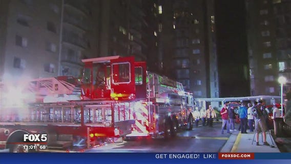 Md. apartment building damaged during strong storms