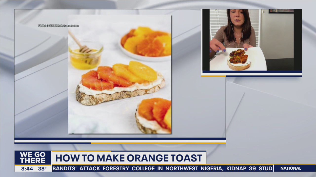 Orange toast is the latest breakfast craze