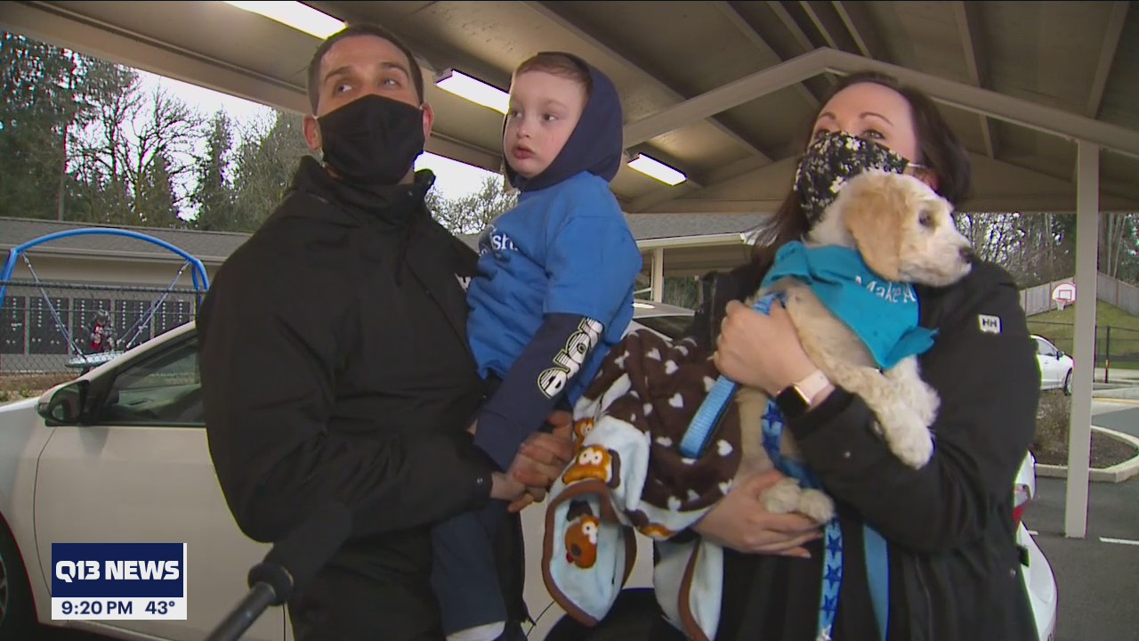 An adorable surprise for a special South Sound child