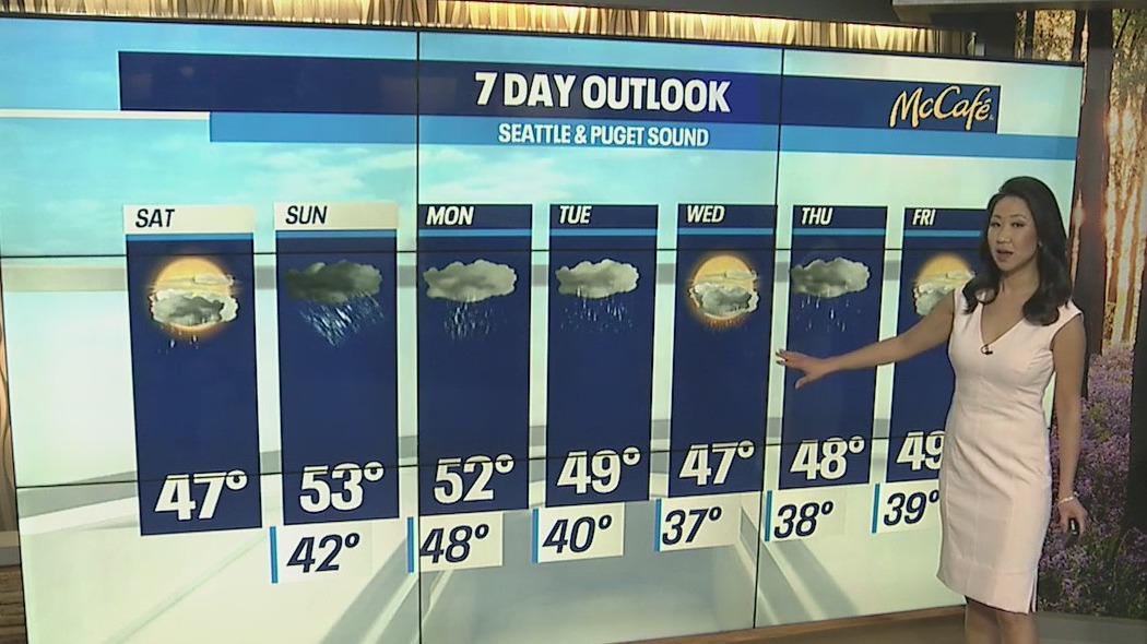 Rain sweeps through for the weekend
