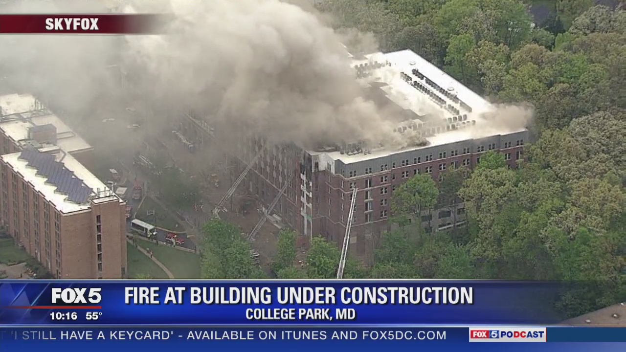 Huge College Park building fire causes $39M in damages