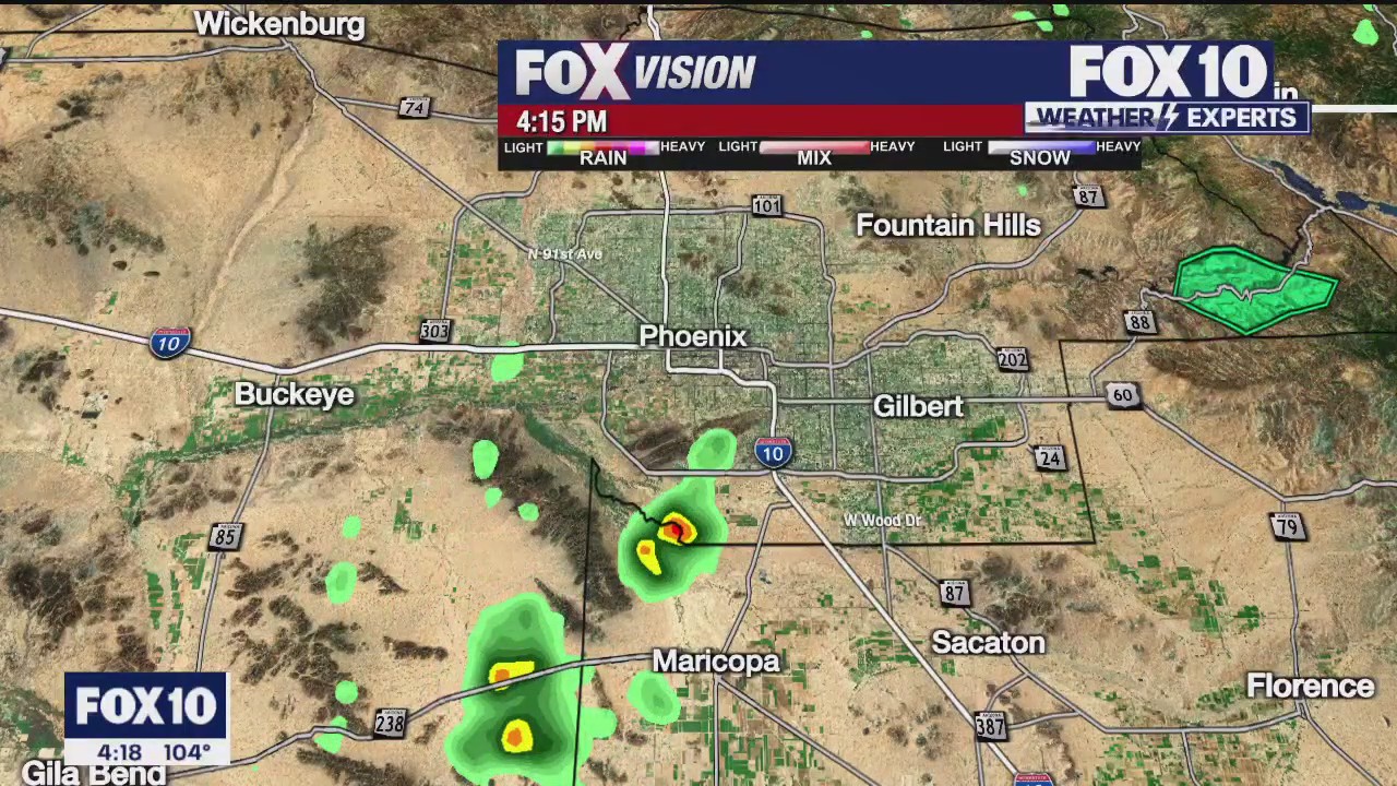 4PM Weather Forecast - 8/11/2023
