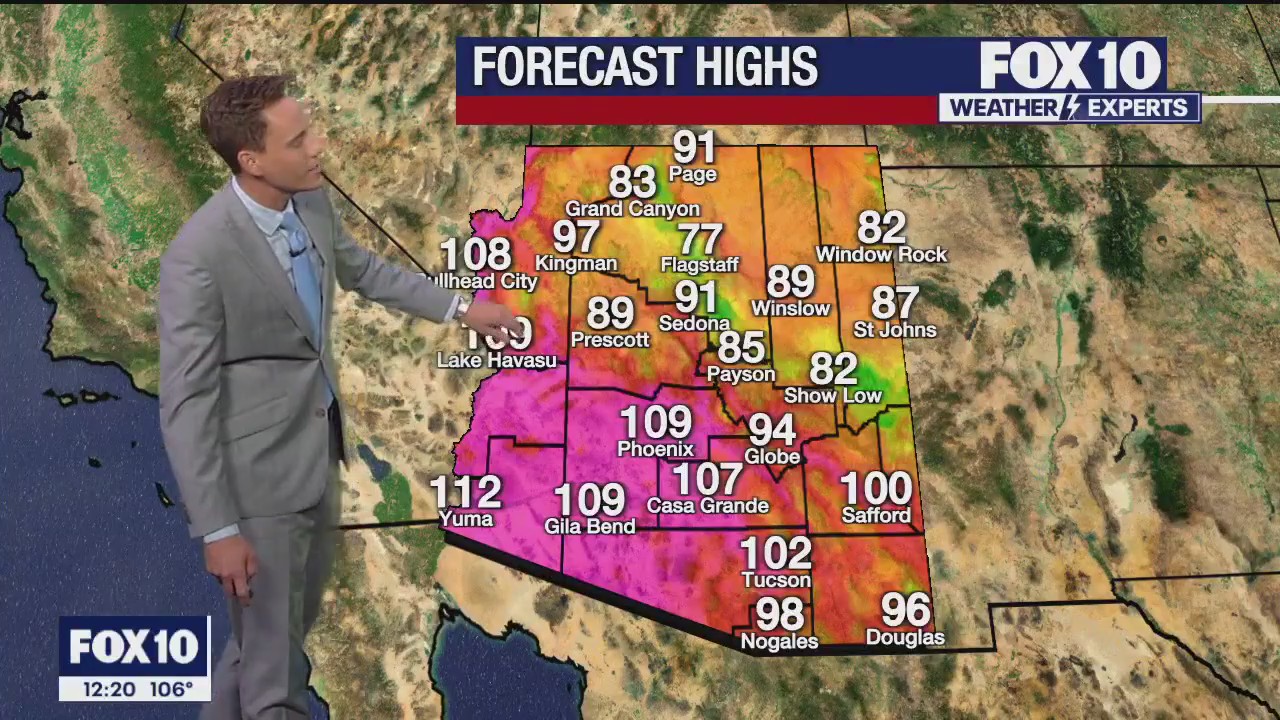 Noon Weather Forecast - 8/15/23