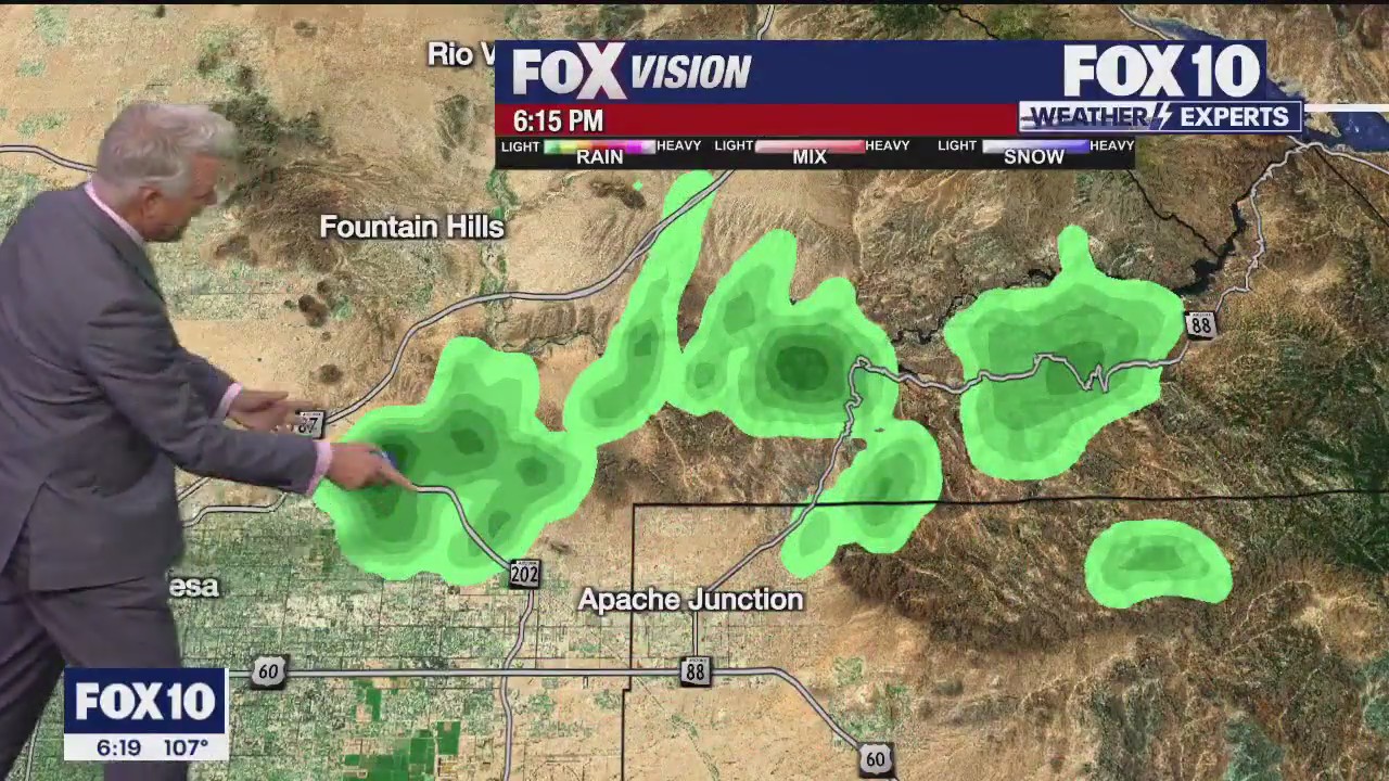 6PM Weather Forecast - 8/15/2023
