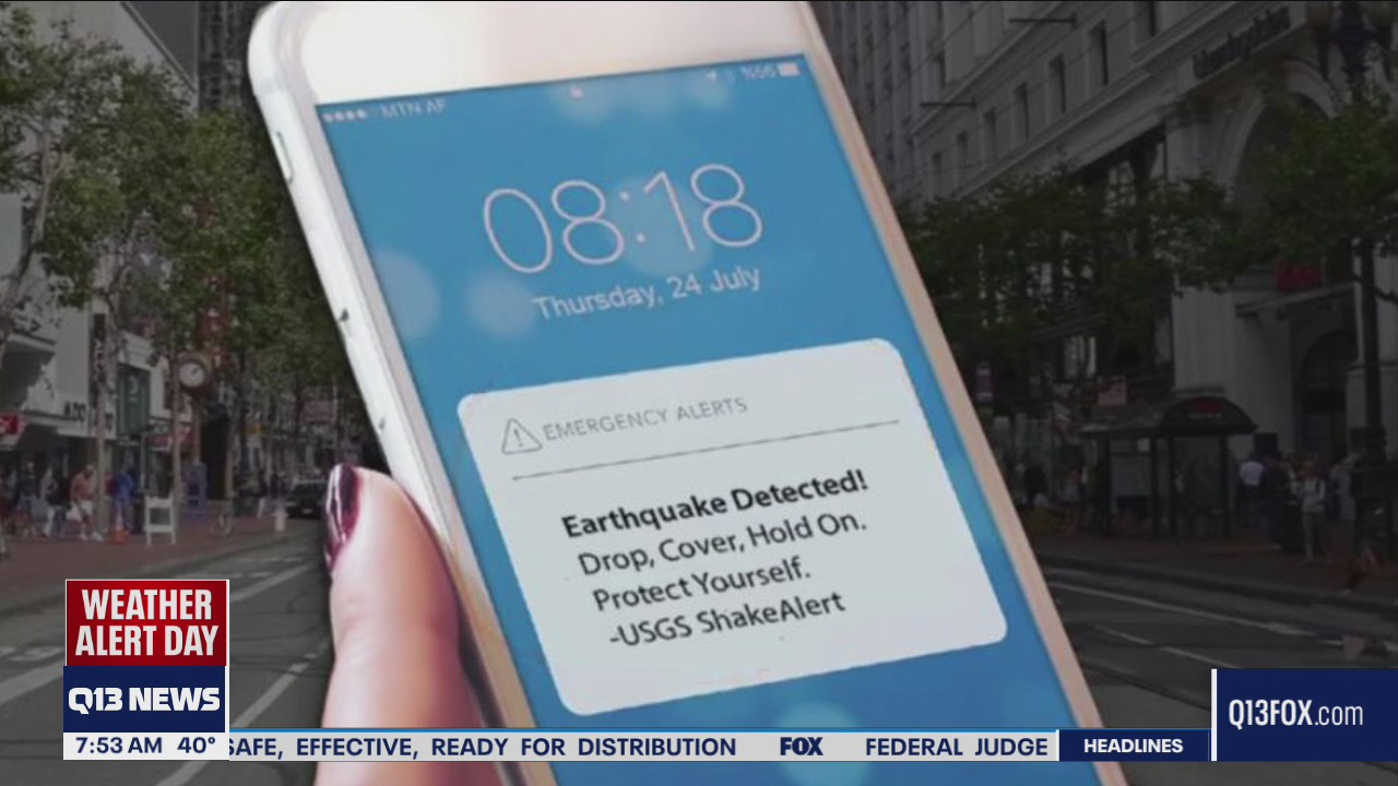 How to opt in for an earthquake alert test