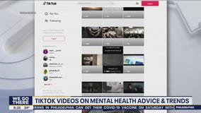 TikTok videos on mental health advice and trends