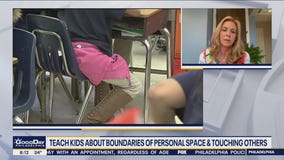 Teach kids about boundaries of personal space and touching others