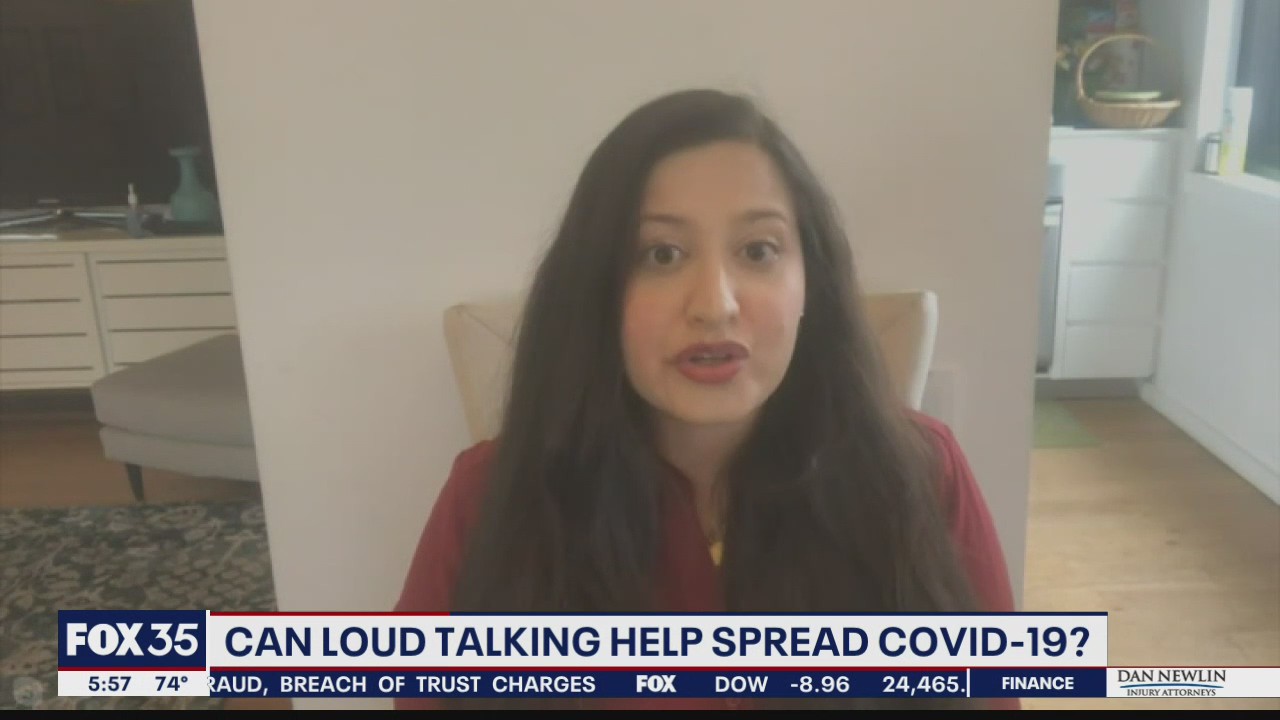 Researchers say loud talking could spread COVID-19