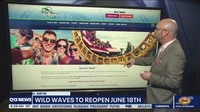 Wild Waves reopens in June