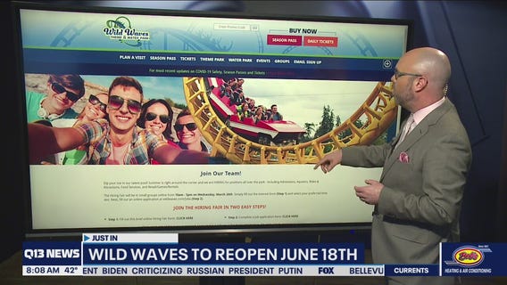 Wild Waves reopens in June