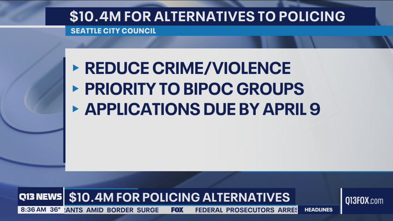 Seattle City Council wants 'alternatives to policing'