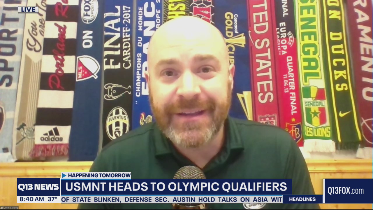 Mens soccer team heads to Olympics qualifier?