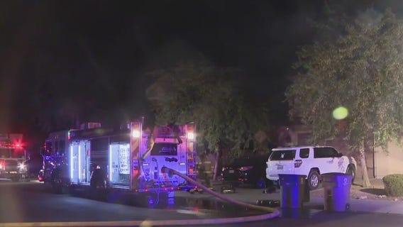 House fire in Sun City