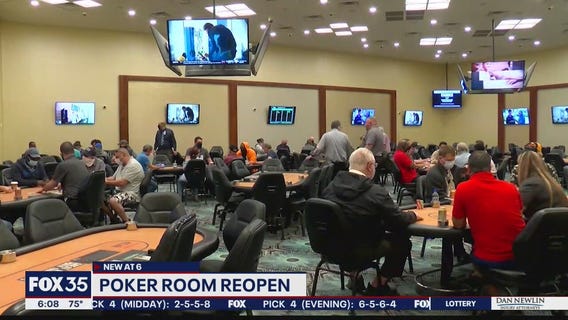 Florida poker rooms reopen