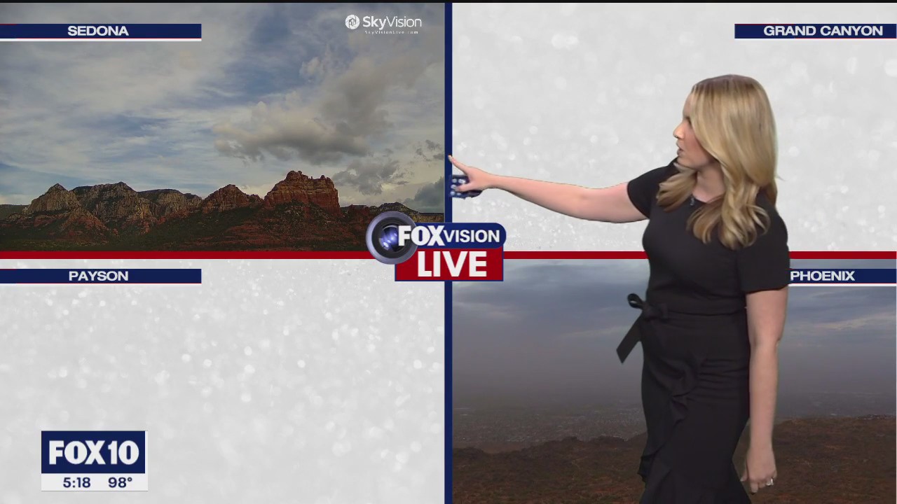 5 p.m. Weather Forecast - 8/20/23